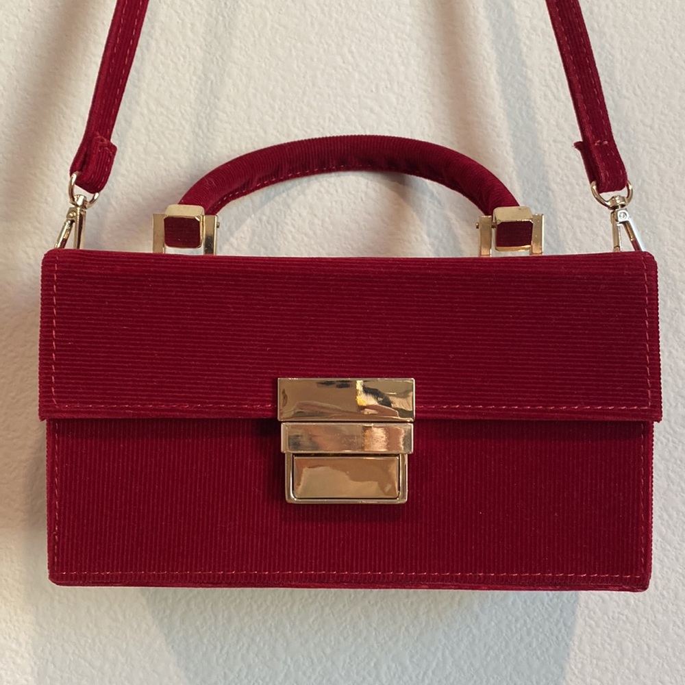Zara box bag